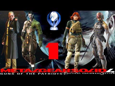 Metal Gear Solid 4 - "Snake Eater iPod Track" Play-Through - No Commentary - Part 1