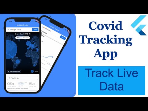 Easiest Covid Tracking App From Scratch In 5min Using FLUTTER