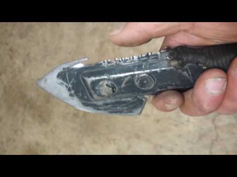 Homemade  fixed blade knife, hatchet, cleaver?