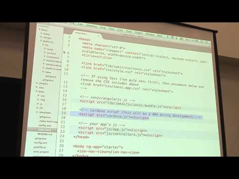 Developing Mobile Apps with AngularJS and the Ionic Framework App mobile