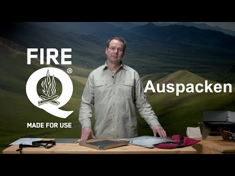 FireQ Reisegrill Erklärvideo Auspacken #1