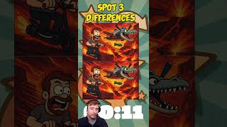 Bombardiro Crocodilo and MrBeast #brainrot #bombardinocrocodilo #spotthedifferencegame