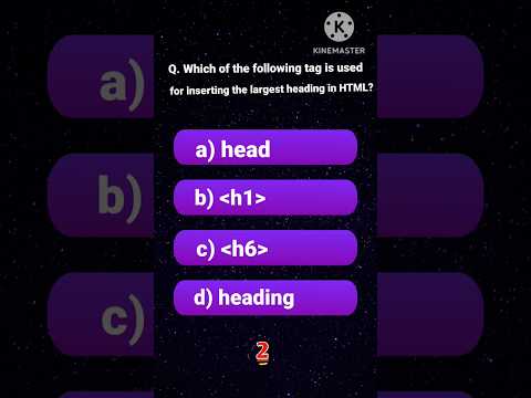 HTML MCQ Question and Answer | html mcq in hindi | HTML MCQ for Exam and Interview #shorts #html