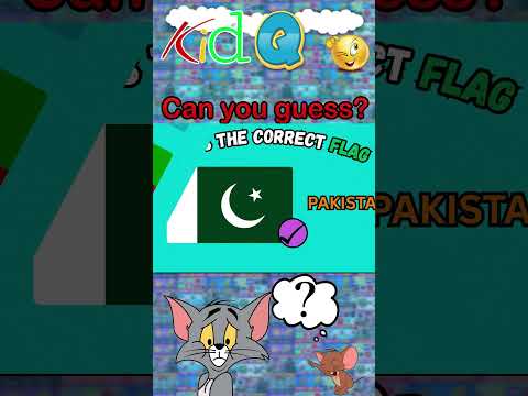 "Can You Guess the Flag? Quiz Challenge!" short fun quiz for kids #educational #emojichallenge