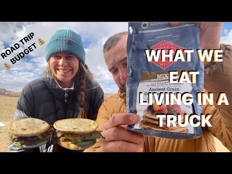 Easy Healthy Cheap - Week of Cooking on the Road in Utah (VanLife)
