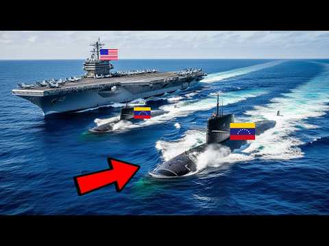 Venezuelan Submarines Closed in the U.S. Carrier… Big Mistake