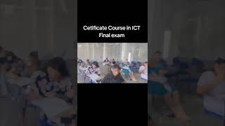 🎓💻 Certificate Course in ICT- Intake 1–Final Examination #ictcourse  #education #motivation #student