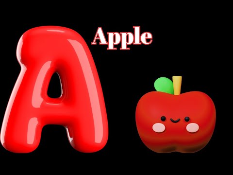 ABC SONG - A to Z Nursery Rhymes | Sensory Video for Children