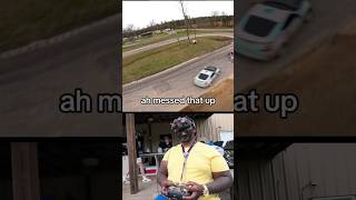 FPV Drone Drift Car Chase. Weak Start. Strong Finish 💪🏿 #dronepilot #fpvpilot #fpvdrift #quadmula