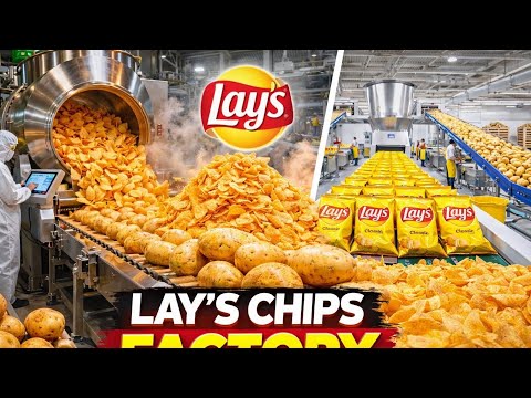 Inside A Factory 🏭 |How Lay's potato Are made in Factory  |The incredible process your favorite Snak