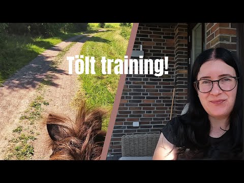 Practicing the Icelandic gait tölt 🐴 | Riding vlog | GoPro Hero 10 | Icelandic Horse Adventures