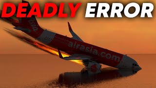 Pilot’s Error Causes Plane to Fall into Sea