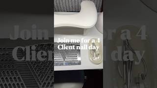 4 Client Nail Day | Work With Me #nails #nailtech #nailartist #nailart #workwithme #dayinmylife