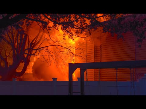 Brentwood, NY Fire Breaks Out At A Home On Oakwood Ave