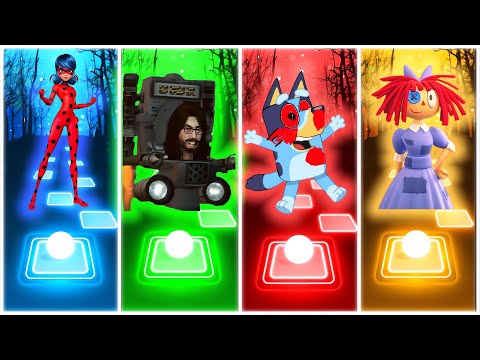 Lady Bug 🆚 Jesus 🆚 Bluey 🆚 Ragatha ▶️ Tiles Hop