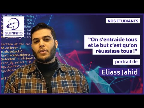 Portrait d'Étudiant : Eliass Jahid