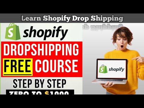 My $4997 Shopify Dropshipping Course *YOURS FREE* Part -1