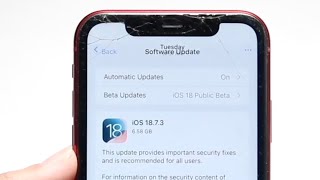 iOS 18.7.3 Has Problems