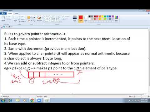 Pointer Arithmetic