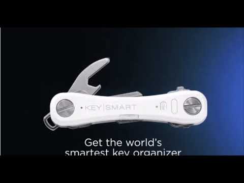 KeySmart Pro - Key Holder w LED Light & Tile Smart Technology