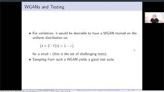 Wasserstein Generative Adversarial Networks for Online Test Generation for Cyber Physical Systems