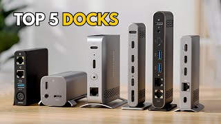 5 Best Docking Stations 2026 | Top USB-C & Thunderbolt Docks