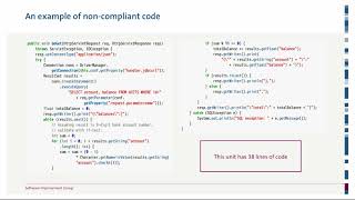 Software maintainability - 004 short units of code guideline introduction
