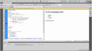 9.1.7  Using an Array