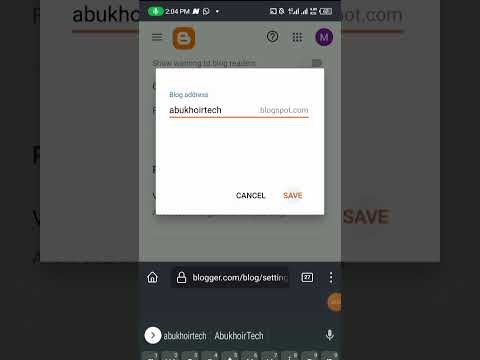 How to change blogspot URL.. #blog_tutorial #bloging #tutorial #blog_for_beginners