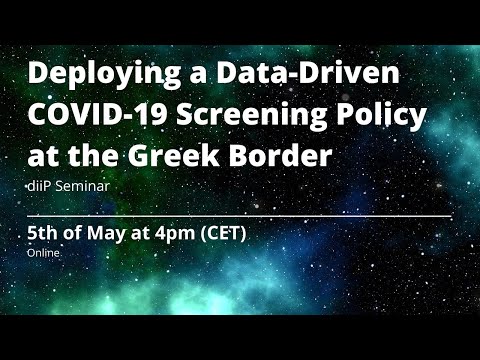 Kimon Drakopoulos - Deploying a Data-Driven COVID-19 Screening Policy