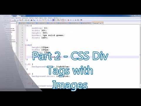 Discussion and Coding with Anik - Part-2 - CSS Div Tags with Images