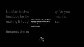 respect the code . #mindset #money #motivation #selfimprovement