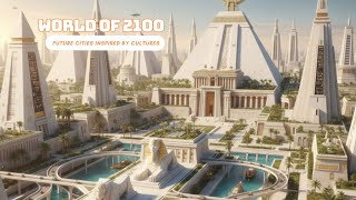 World of 2100: Future Cities Inspired by Cultures 🕌🏛️⛩️