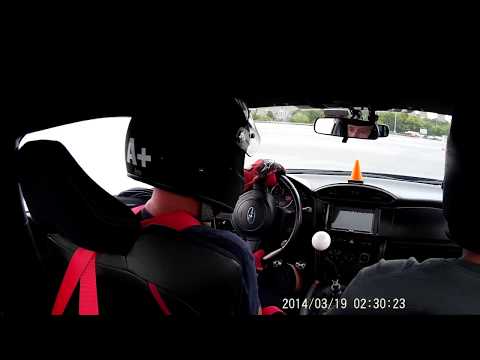 Subaru BRZ AutoX - DS SCCA Harrisburg Farm Show 7/22/2018 -In-Car-
