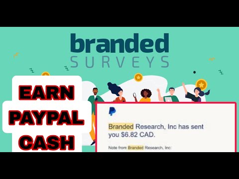 Branded Surveys Review: Create Account + First Survey | Earn Daily PayPal Cash