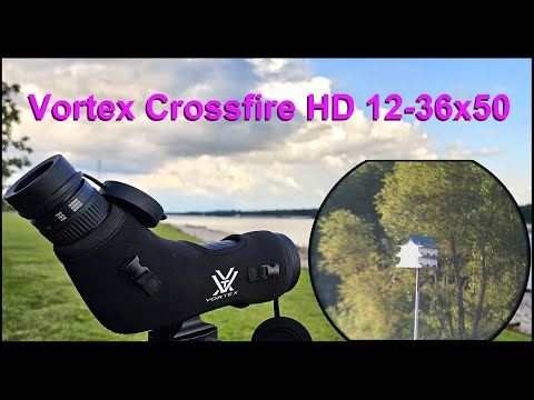 Vortex Crossfire HD 12-36x50 Spotting Scope Review - Compact Goodness.