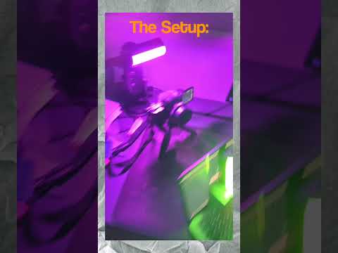 Sony ZVE-10 Low Light test shot (setup vs shot)