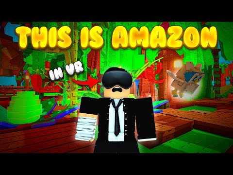 Visiting Big Gardens in Grow A Garden VR | I Tried Grow A Garden in VR And It Was Insane | Roblox VR