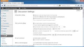 Wordpress Settings