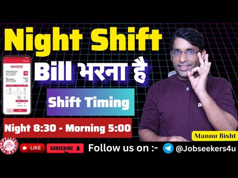 Night Shift| Billing Jobs 2025| New Vacancy 2025 |Freshers Jobs 2025| @creategrowearn ​