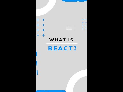 what is React js | Getting started with react js #6minutecode #reactjs #shorts