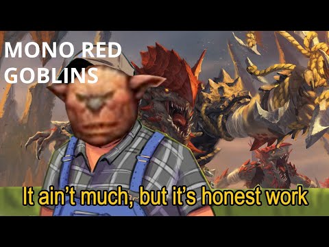 Mono Red Goblins Deck Tech and Gameplay (MTGA Standard)