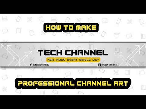 How to Make A YouTube Banner in PixelLab | How to Make Channel Art on Android Phone