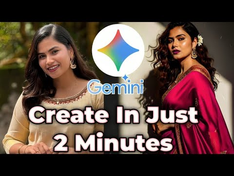 Gemini Saree Photo Editing | AI Trending Photos Editing