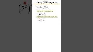 Solving Basic Logarithmic Equations ✏️ | Easy Log Steps Made Simple! Example 4