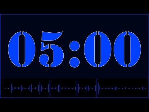 5 minute timer with music  - HW TIMER 005