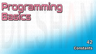Programming Basics | Ep 42 | Constants | Programming in Sinhala