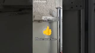 Automatic plaster machine #civilgyaan #construction #building