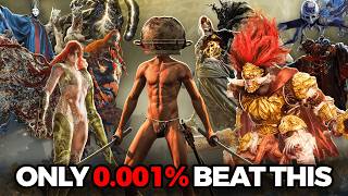 Only 0.001% of Elden Ring players beat this randomizer...