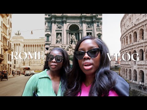 ROME VLOG | I flew my bestie out for her birthday | Colosseum, Vatican City, Food & Luxury Shopping!